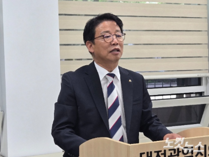 김찬술 대덕구청장. 고형석 기자