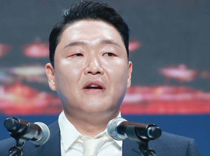 가수 싸이. 연합뉴스