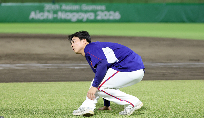 한국전 결장한 왕옌청. 연합뉴스