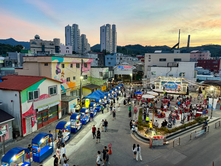 동쪽바다 중앙시장. 동해시 제공
