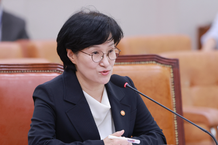 원민경 성평등가족부 장관. 연합뉴스