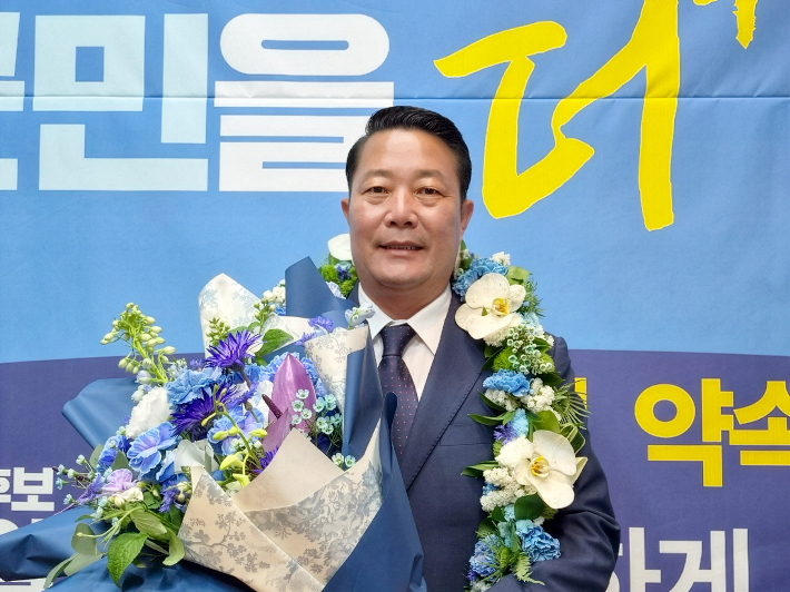 지난 6·3지방선거에서 당선된 최영일 순창군수. 순창군수 측 제공