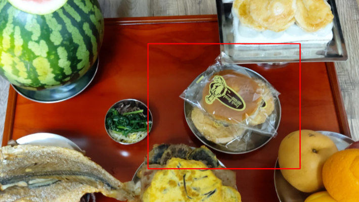 문전상에 올라온 단팥빵. 독자 제공