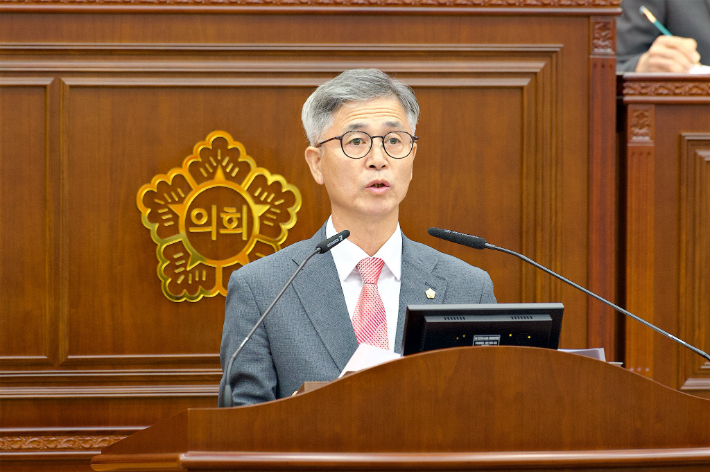 강릉시의회 김진용 의원. 강릉시의회 제공