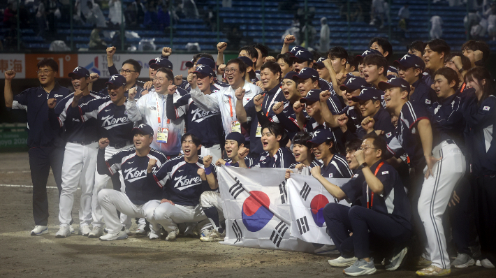 2026 AG 야구 금메달 주역. 연합뉴스