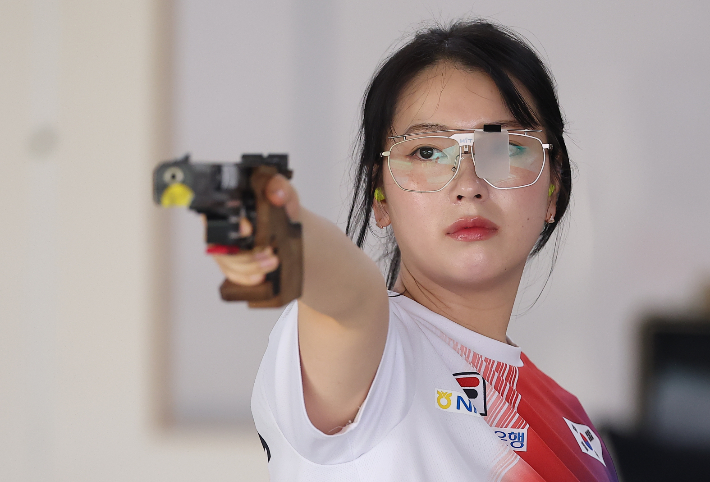사격 국가대표 봉서린. 연합뉴스