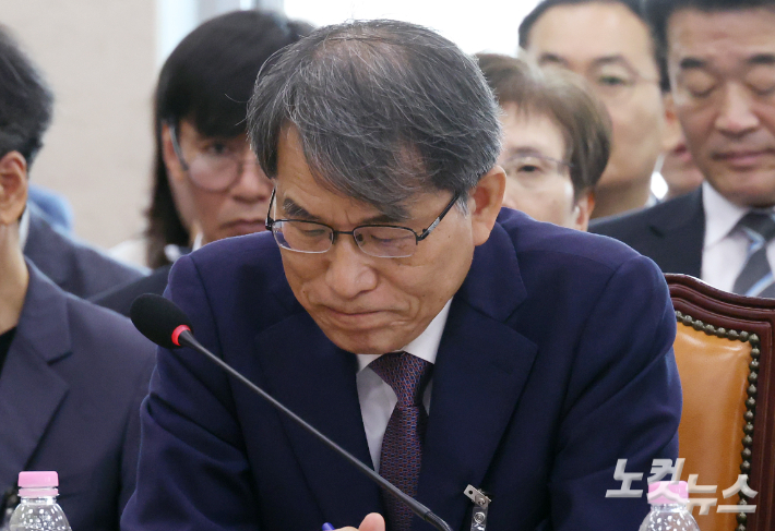 노태악 전 중앙선거관리위원장. 윤창원 기자
