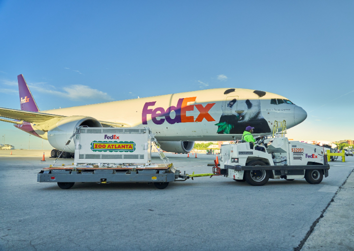 페덱스 공식 엑스(X, 옛 트위터)(@FedEx) 사진 캡처