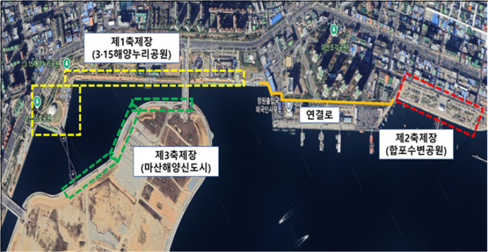 제26회 마산가고파국화축제 배치도. 창원시 제공 