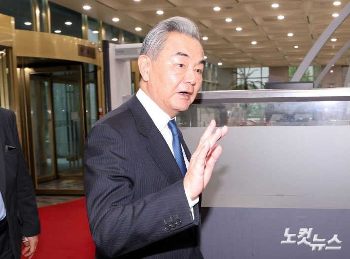 중국 왕이 외교부장. 류영주 기자