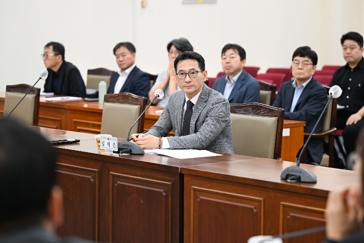 심재운 부산테크노파크 원장 후보자. 부산시의회 제공