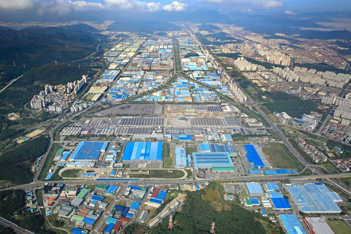 창원국가산단 전경. 창원시 제공 