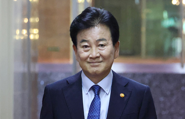 정동영 통일부 장관. 윤창원 기자