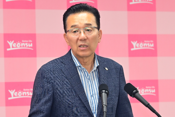 이재호 연수구청장. 연합뉴스