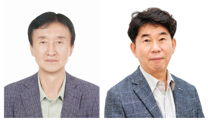 최상운 에코프로 신임 사장, 박종환 에코프로에이치엔 신임 사장(왼쪽부터). 에코프로 제공
