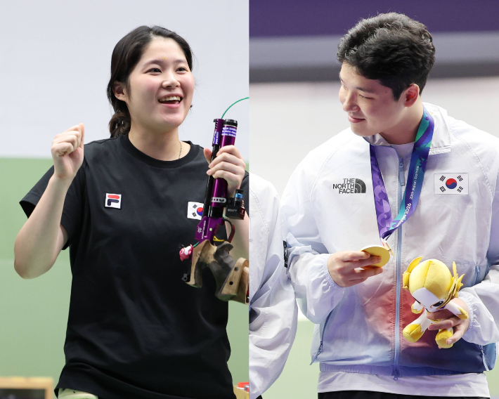 추가은(사진 왼쪽)과 윤서영. 연합뉴스