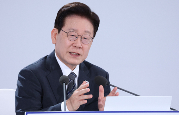 이재명 대통령이 2일 모두발언을 하고 있다. 연합뉴스
