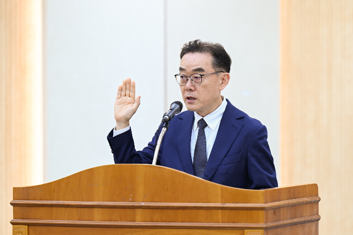  김현준 부산신용보증재단 이사장 후보자. 부산시의회 제공