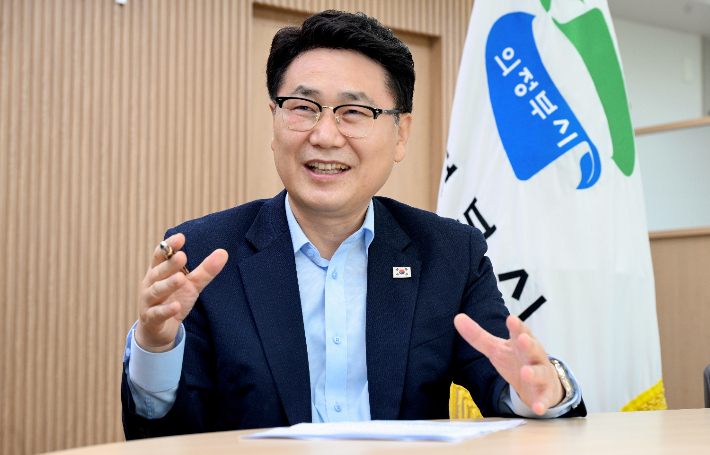 김원기 시장. 의정부시 제공