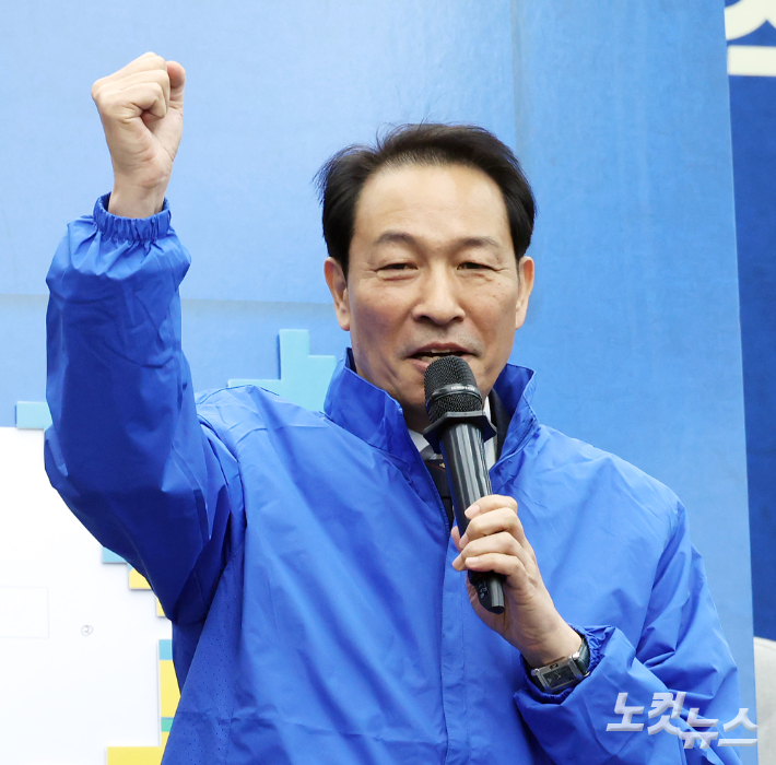 우상호 강원도지사. 윤창원 기자