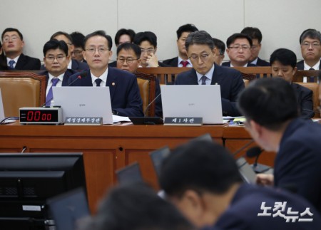 국감 출석한 부총리 겸 재경부 장관