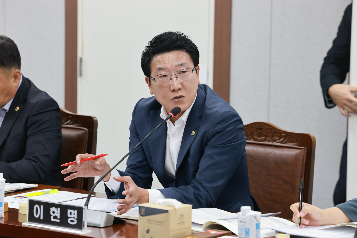 이현명 의원. 통합특별시의회 제공