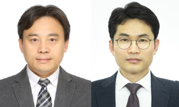 한국은행 최영주 신임 국제금융·협력 담당 부총재보(왼쪿)과 윤경수 경제연구원장 내정자. 한국은행 제공 