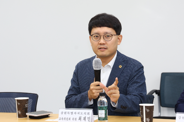 강원특별자치도의회 최재민(원주3) 도의원. 최재민 의원 제공