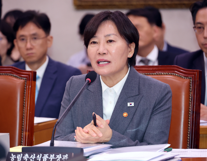 송미령 농림축산식품부 장관. 연합뉴스