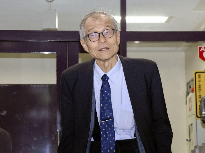 노벨 화학상을 공동 수상한 소아이 겐소 일본 도쿄이과대 교수. 연합뉴스
