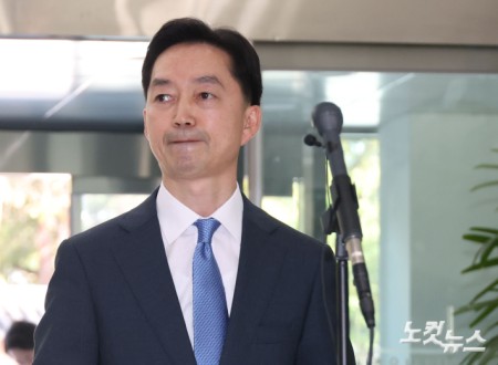 입장 밝히는 김지용 중수청장 후보자