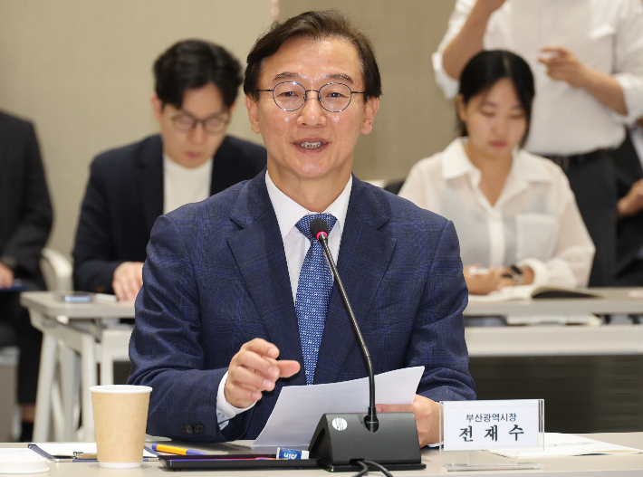 전재수 부산시장.연합뉴스