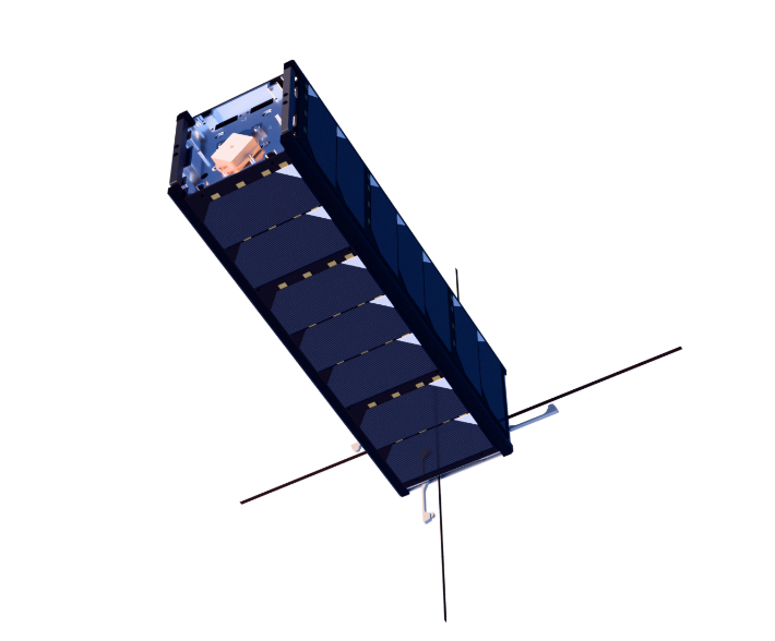 KAIST의 GBSAT 큐브위성. 한국항공우주연구원 제공