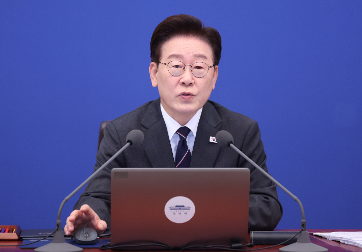 이재명 대통령. 연합뉴스