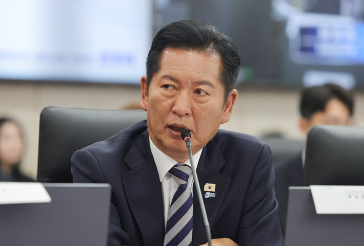 더불어민주당 정청래 의원. 연합뉴스