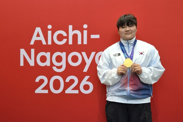 2026 아이치·나고야 아시안게임 쿠라시 여자 87㎏ 초과급 결승에서 우승한 김민영. 연합뉴스