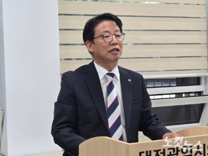 김찬술 대덕구청장. 고형석 기자