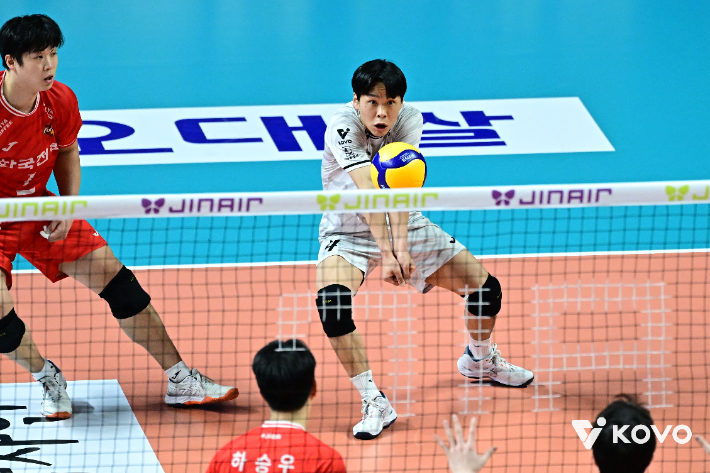 한국전력 정민수. 한국배구연맹