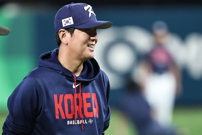 한국 야구 대표팀 류지현 감독. 연합뉴스