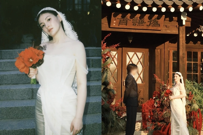 배우 김용지가 지난 11일 서울 모처에서 결혼했다. 김용지 인스타그램
