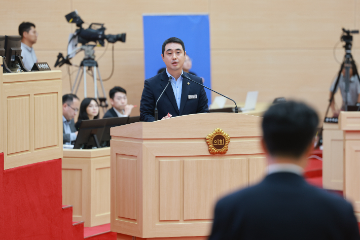 박진한 의원. 통합특별시의회 제공