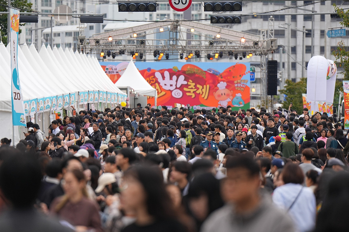 지난해 대전 빵 축제 현장. 대전시 제공