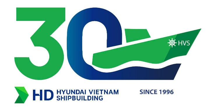 HD HVS 30주년 엠블럼. HD현대중공업 제공