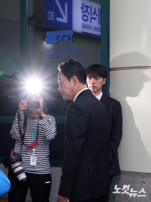 순직 소방관 빈소 향하는 장동혁 대표