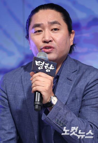 김한민 감독. 자료사진