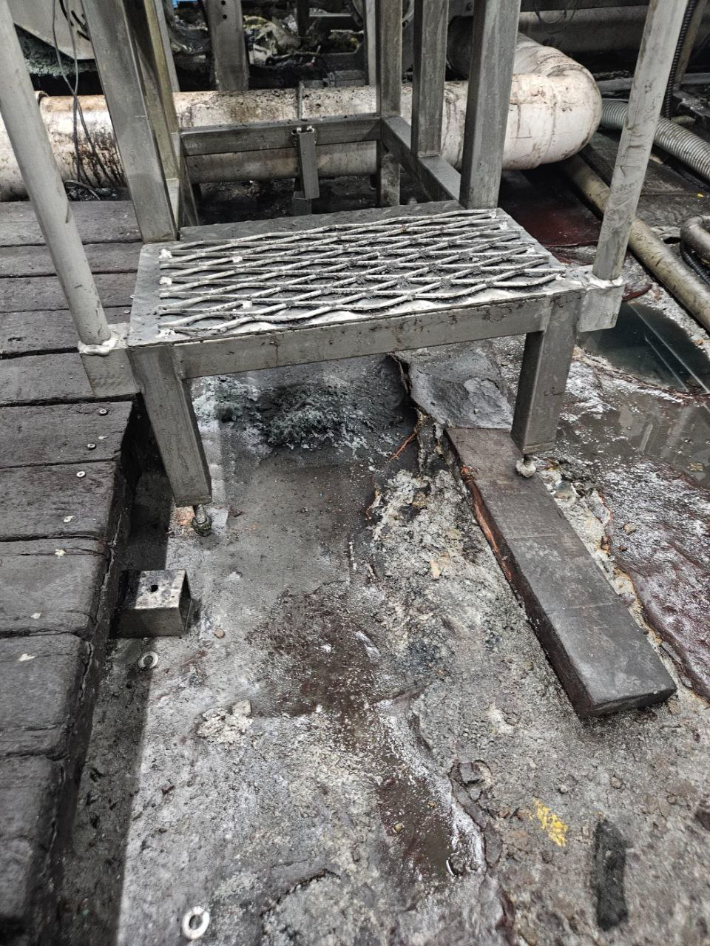 DN오토모티브 울산공장 내부. 금속노조 울산지부 제공