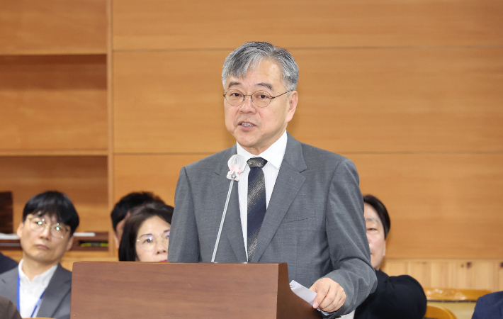 최강문 전주문화재단 대표이사 후보자. 전주시의회 제공
