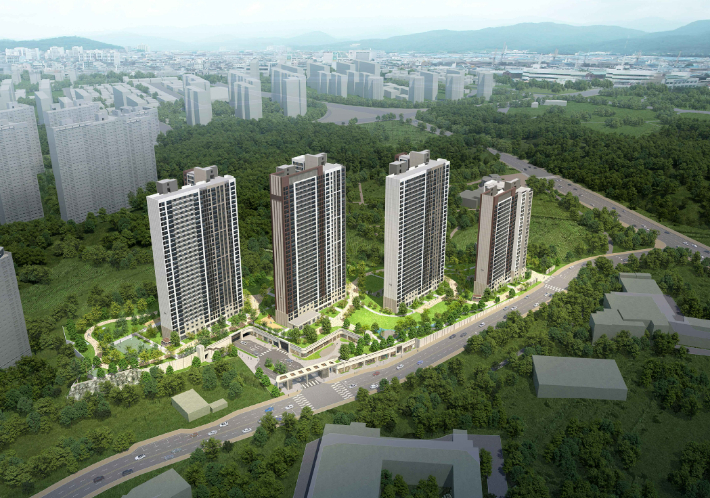 청주 가경 아이파크 7단지 조감도. 청주시 제공