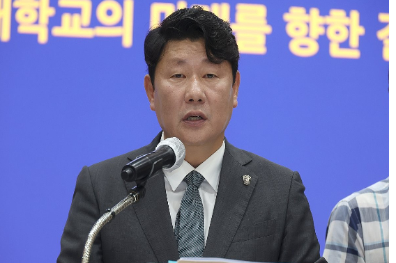 박민원 국립창원대 총장. 연합뉴스