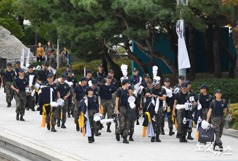 국군의 날 리허설 준비